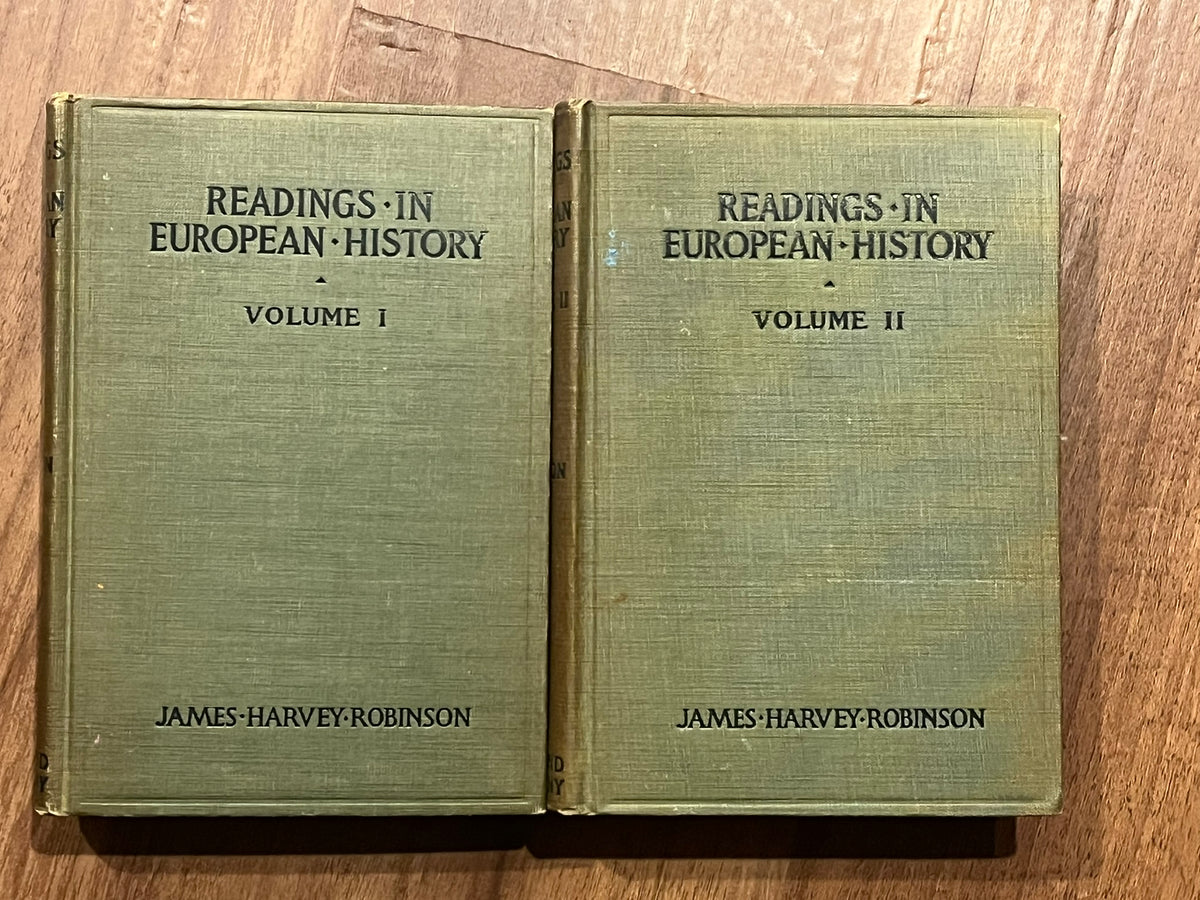Readings In European History Vol. I & II