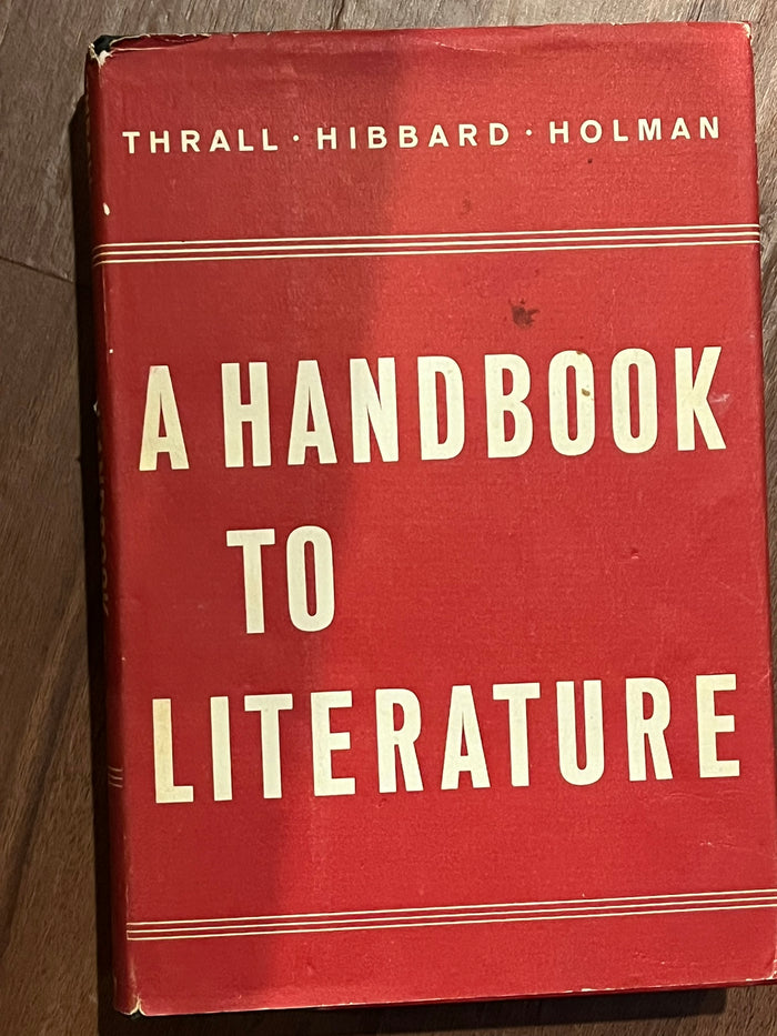 A Handbook to Literature