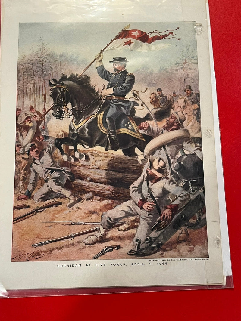 Sheridan at Five Forks  April 1, 1865