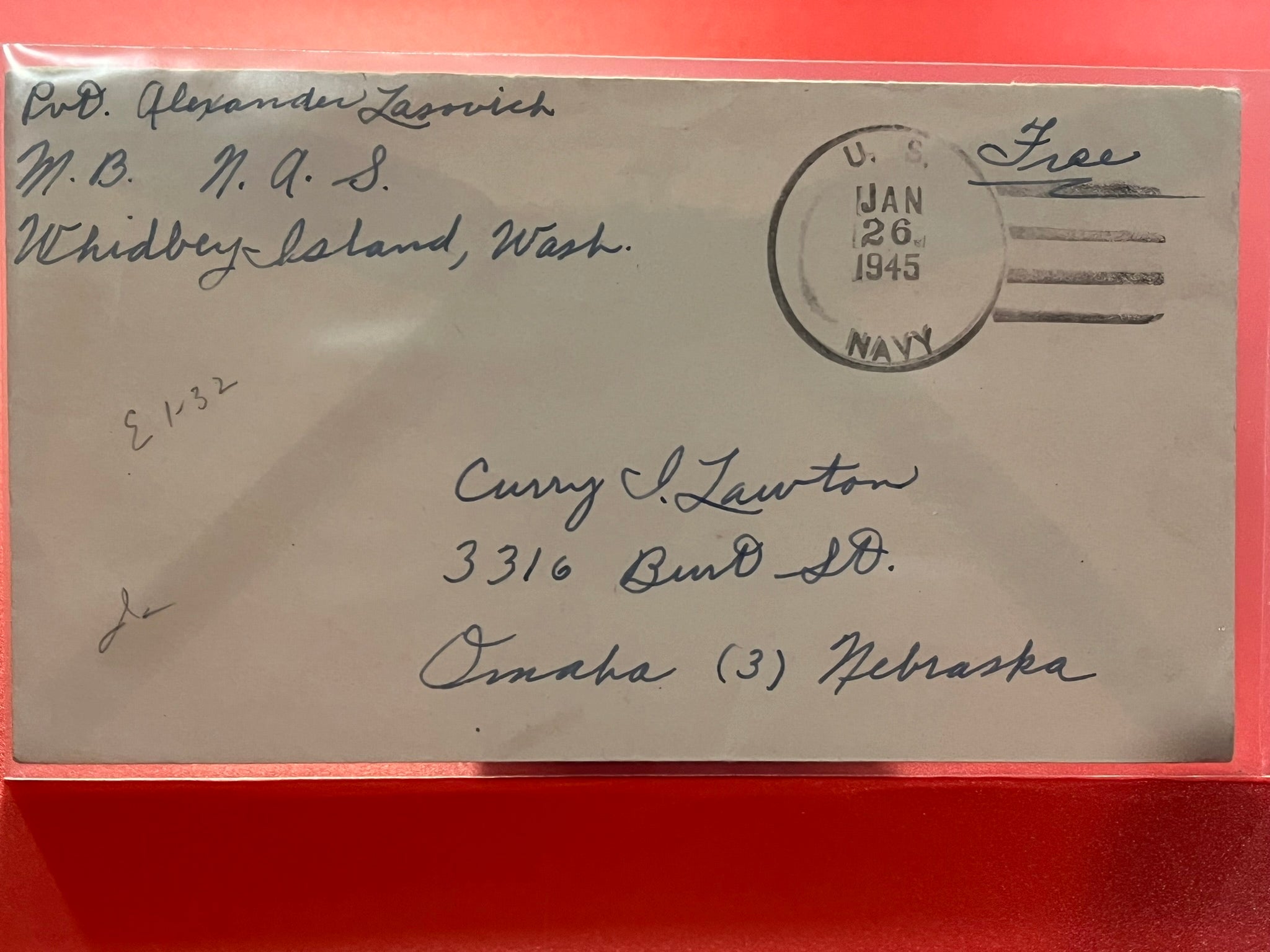 WWII Marine Corps letter – History Bound