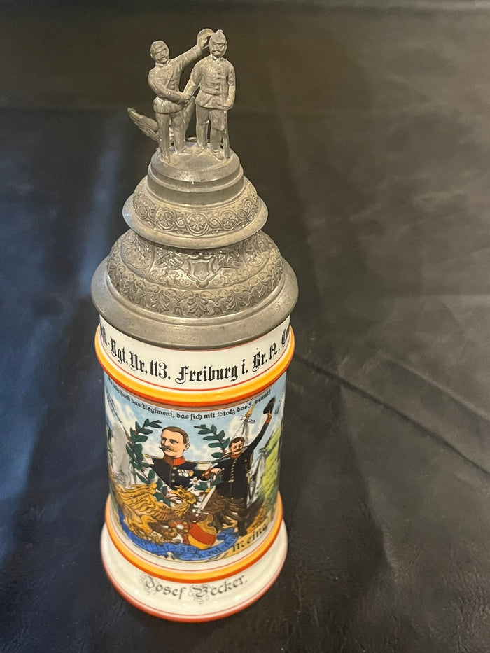 1902 German Military Beer Stein