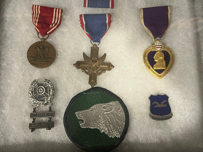 WWII U.S. Soldiers DSC medal Set