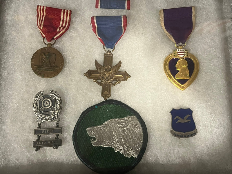 WWII U.S. Soldiers DSC medal Set