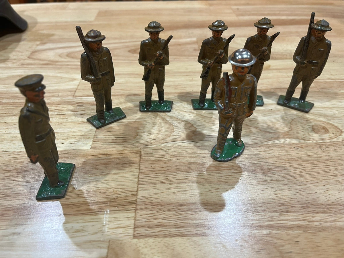 WWI Infantry Squad lead soldiers