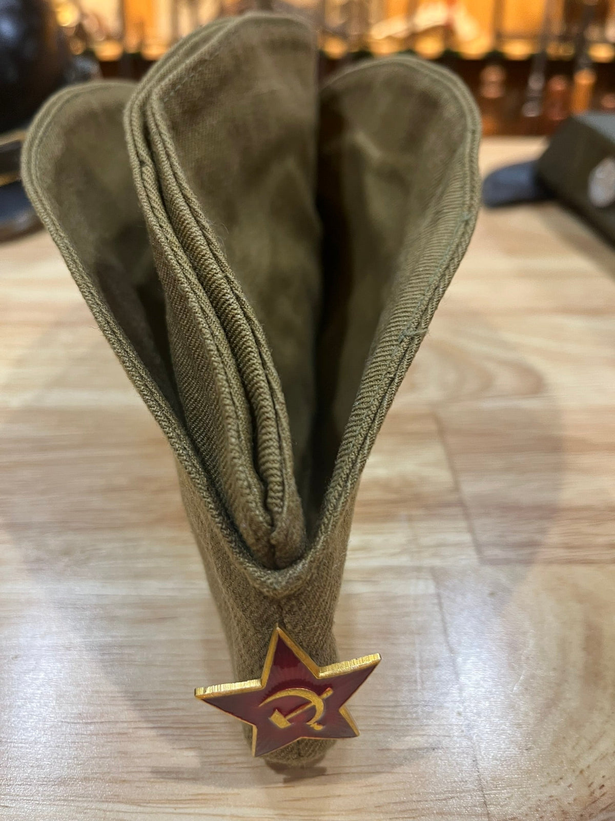 WWII Russian Overseas Cap