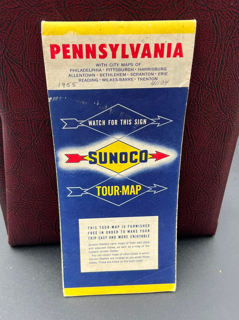 Sunoco tour map of Pennsylvania – History Bound