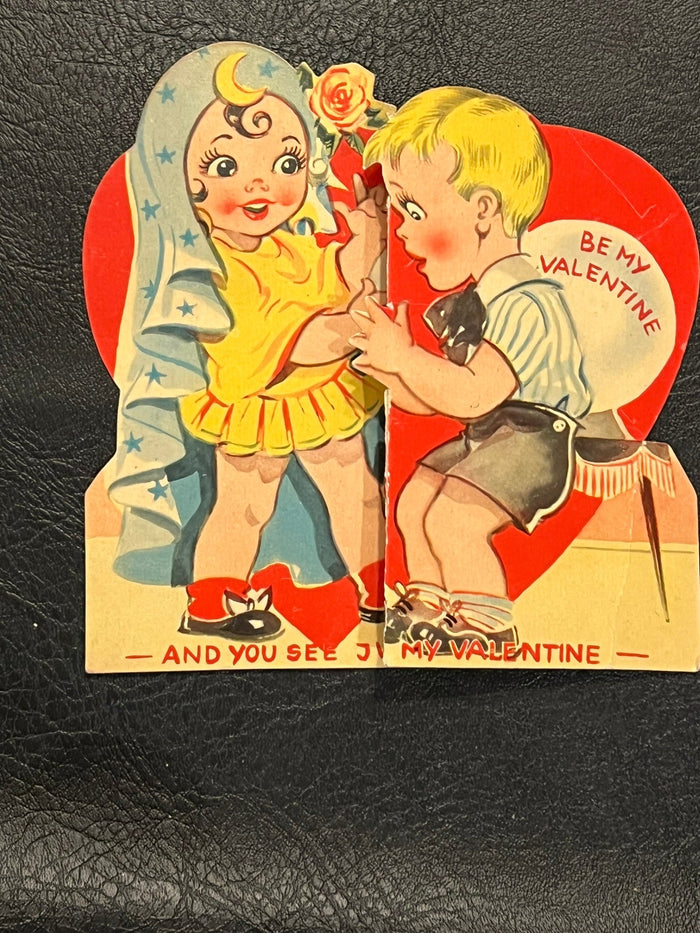 Vintage valentine - fortune teller