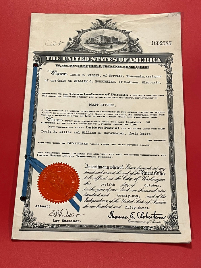 Original Patent Document  1926