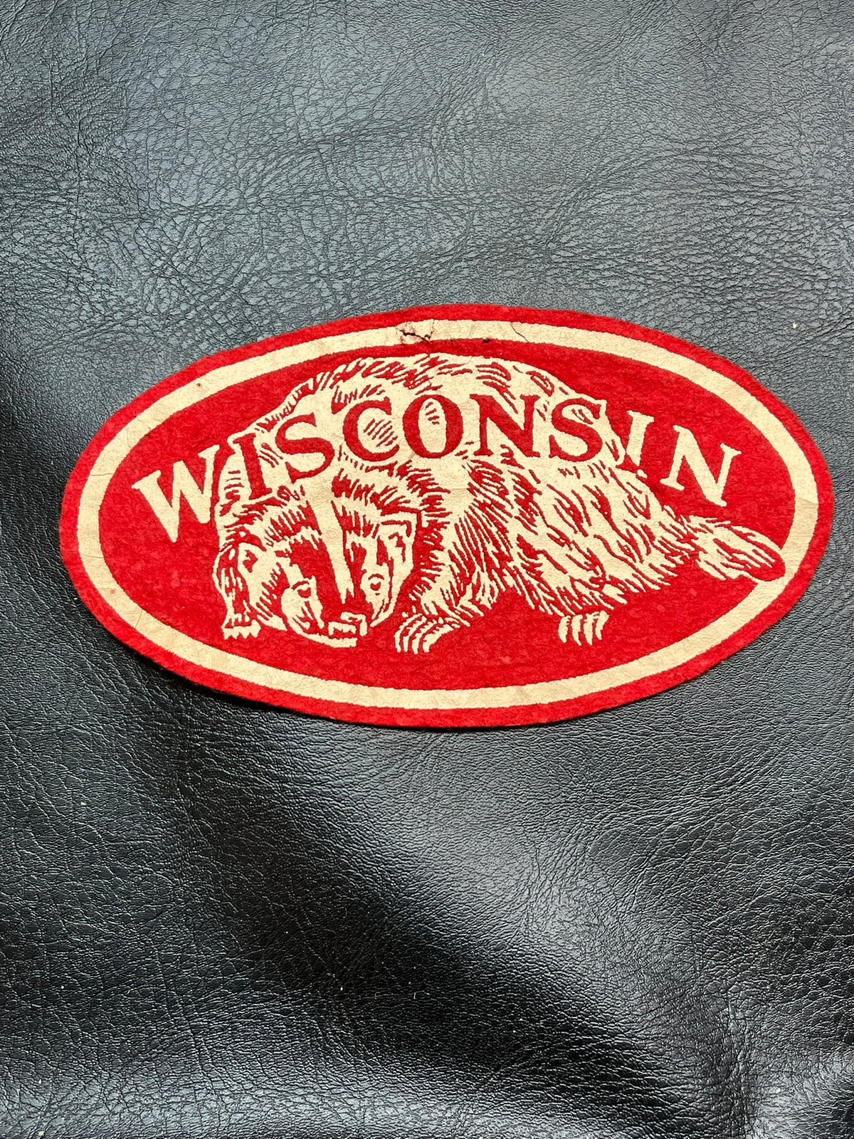 Wisconsin  Badger 1950s Patch