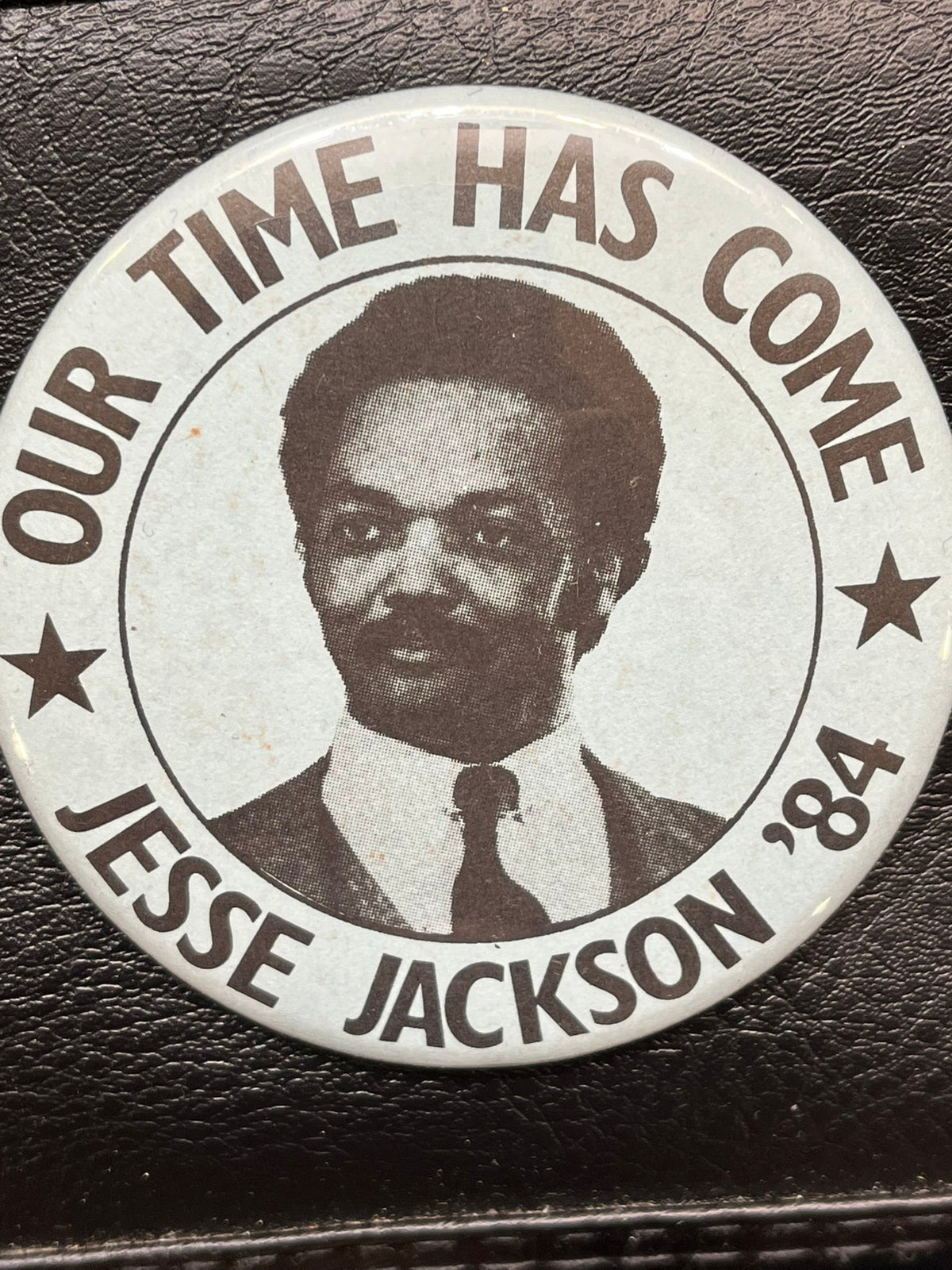 Jesse Jackson for President Campaign Pin  1984