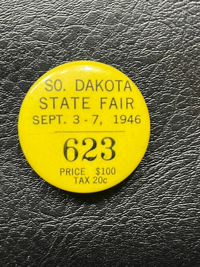 South Dakota State Fair  1946 pin