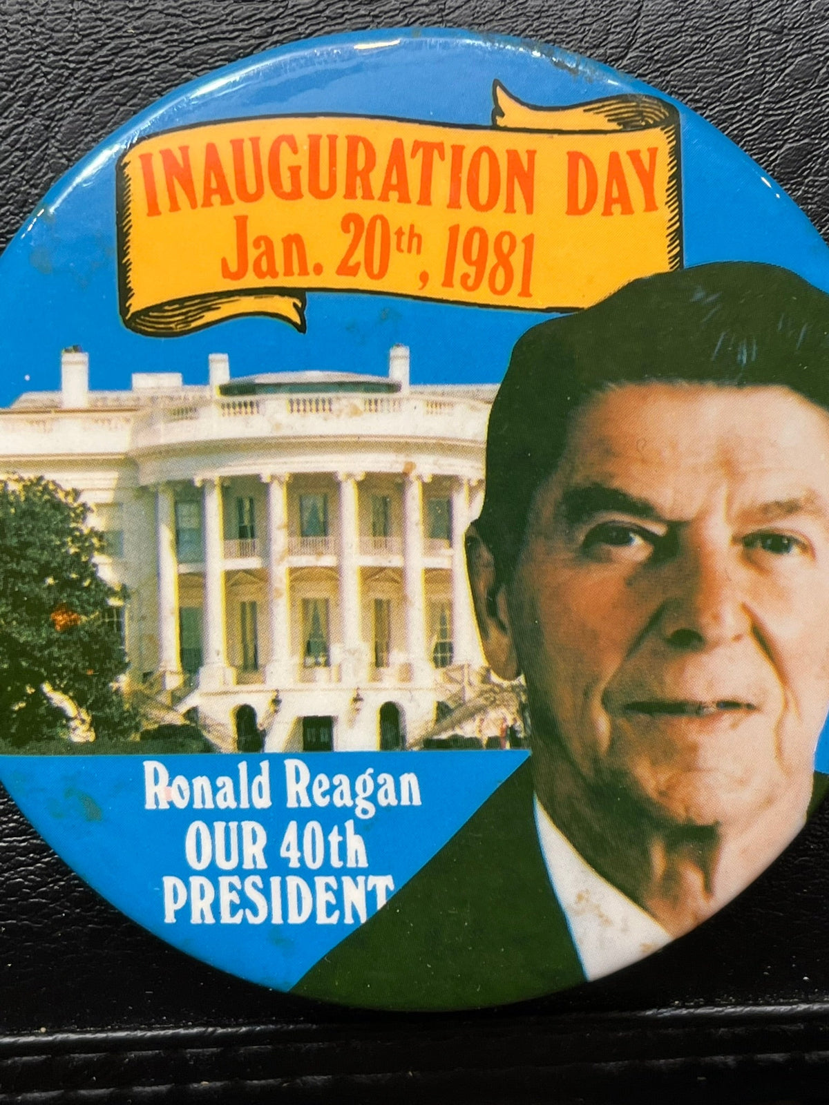 Ronald Reagan Inauguration Day pin