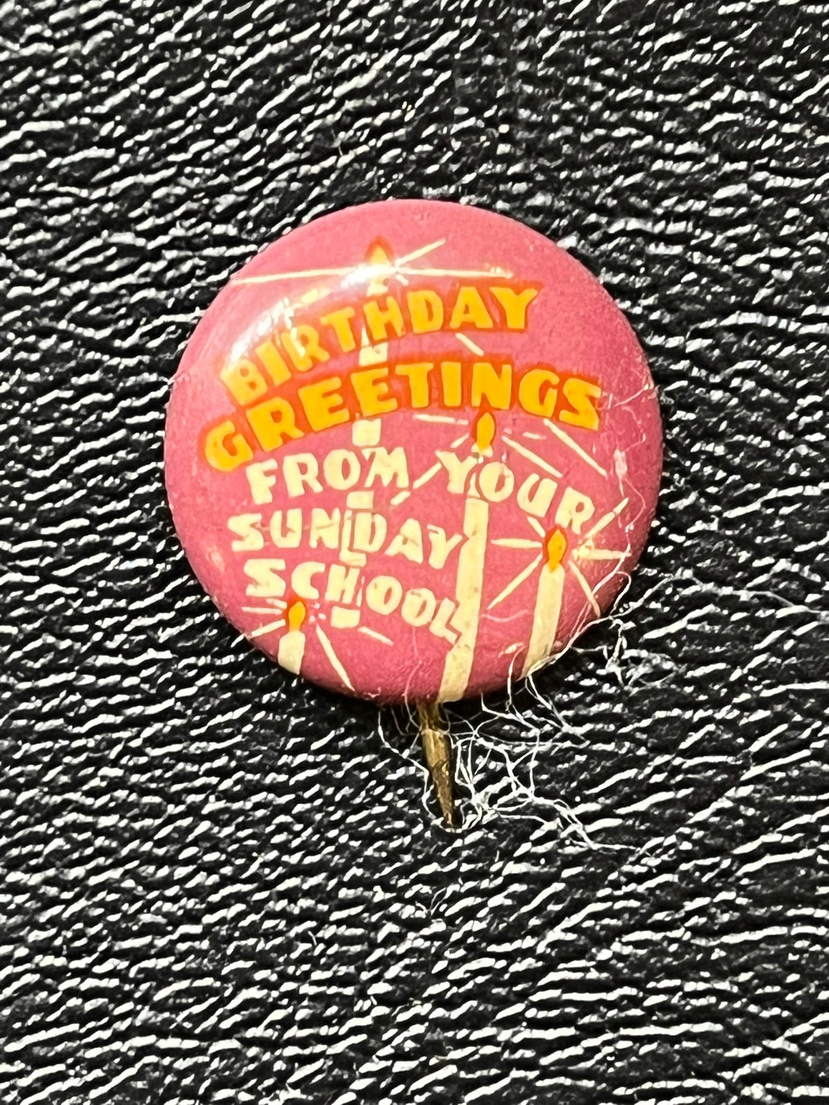 Sunday School Birthday Pin