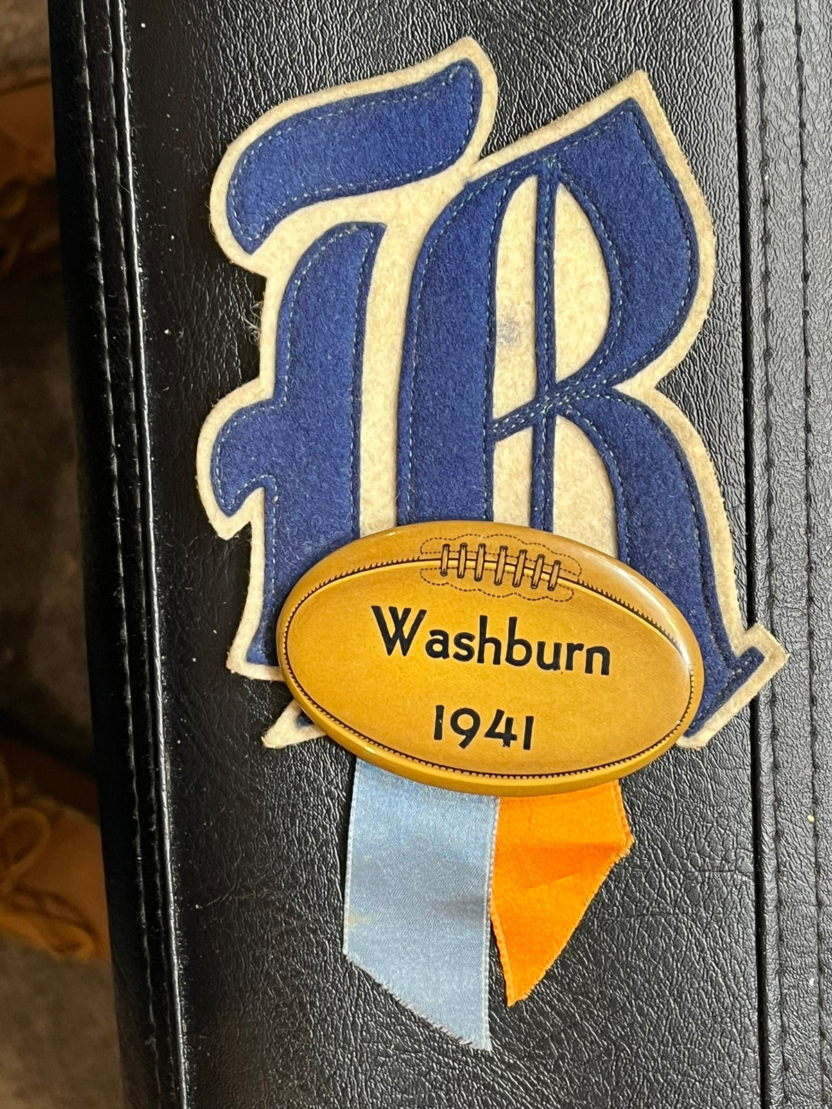 Washburn High School - Minneapolis - 1941 Football Badge & pin