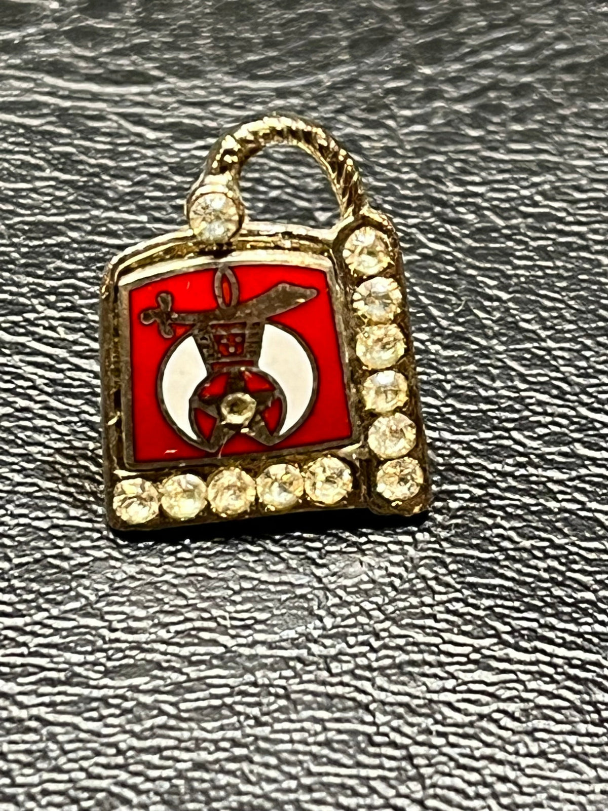 Shriners Jeweled Lapel Pin