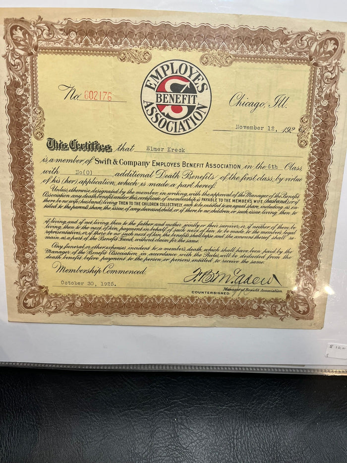 Swift & Company Employees Benefit Association