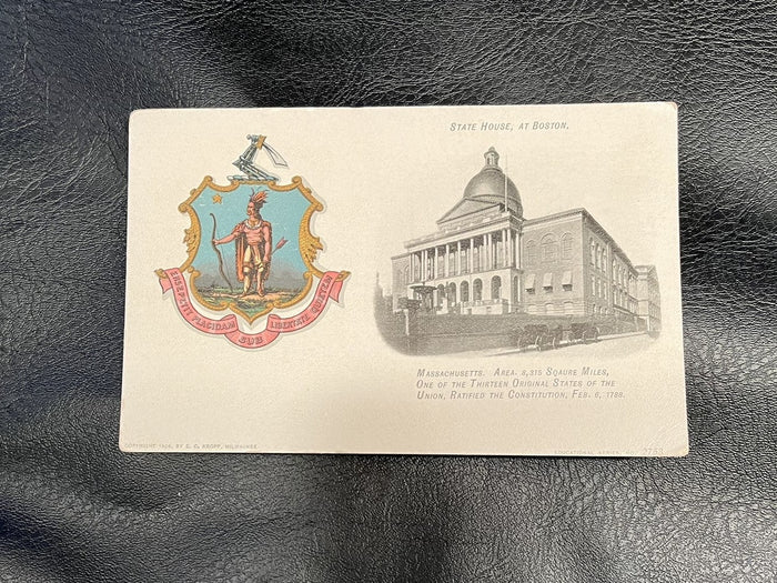 Boston Statehouse 1896