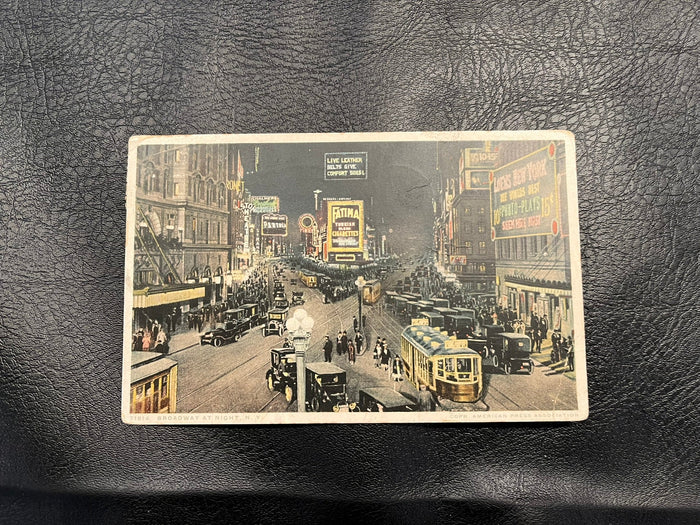 Broadway at night 1911