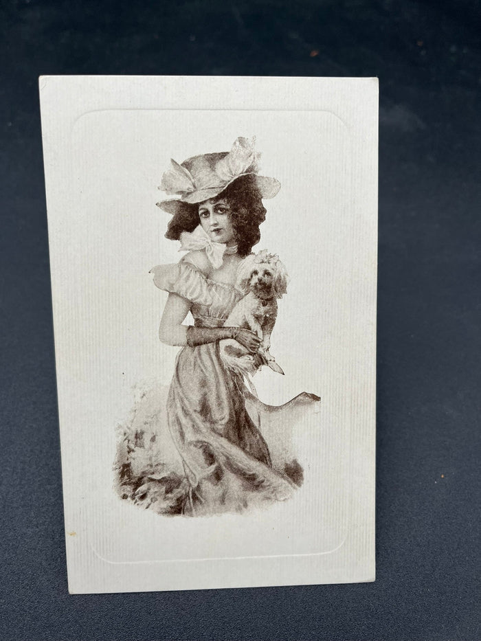 Lady and her Poodle