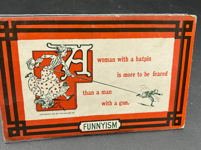 A Woman with a Hat Pin
