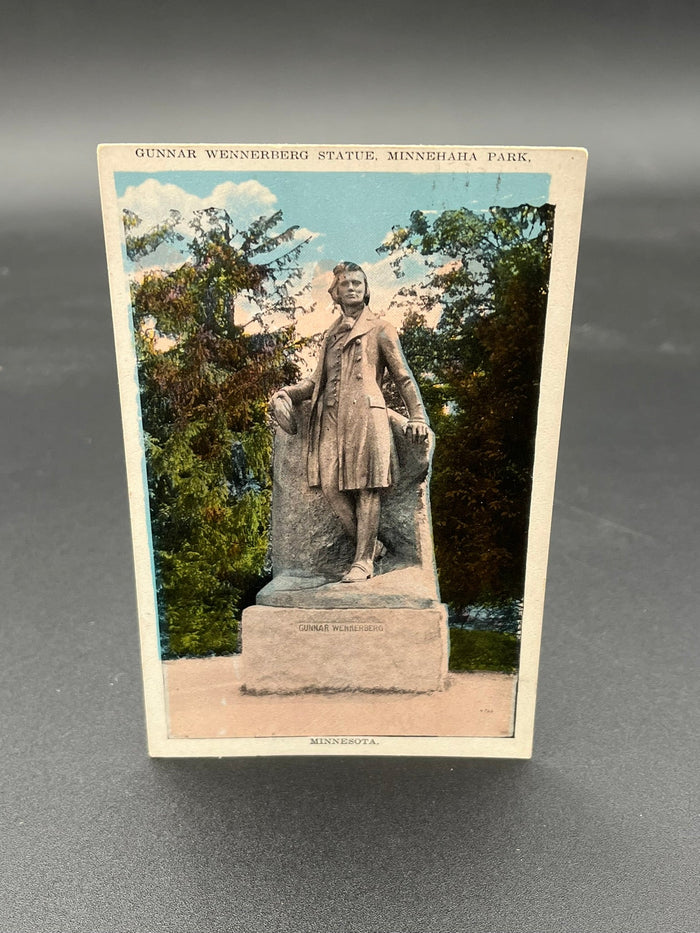 Gunnar Wennerberg Statue Minnehaha Park