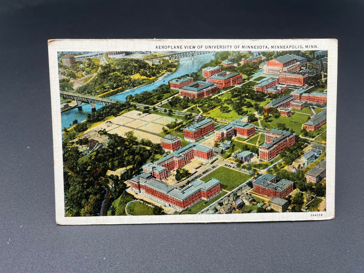 Aerooplane view of University of MInnesota