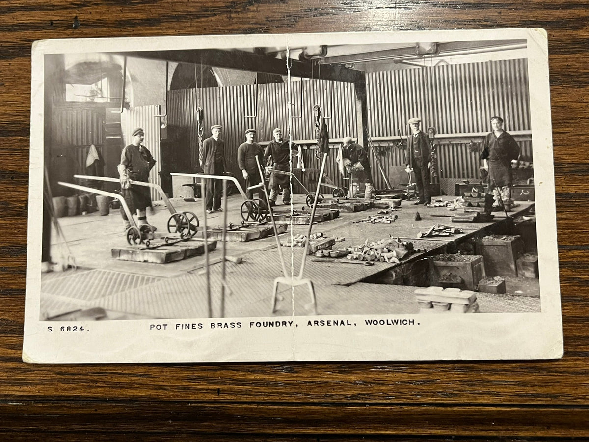 Pot Fines Brass Foundry - Arsenal, Woolwich