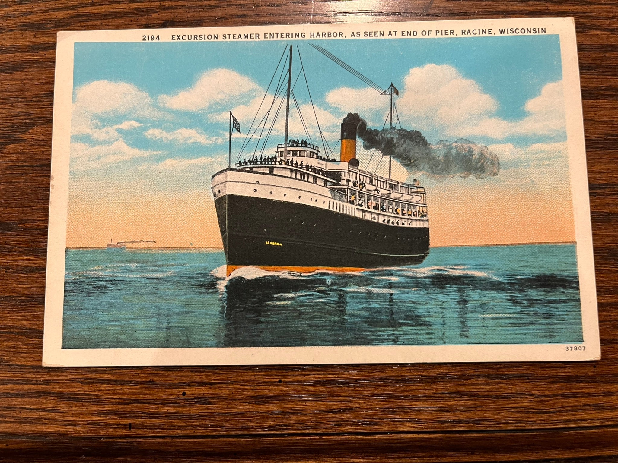 Excursion Steamer Highlander Excursion Steamer entering Racine Harbor – History Bound