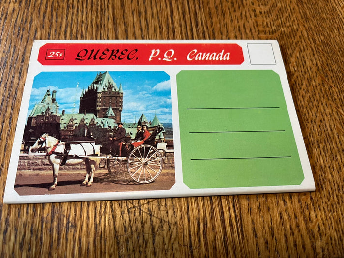 Quebec Souvenir folder