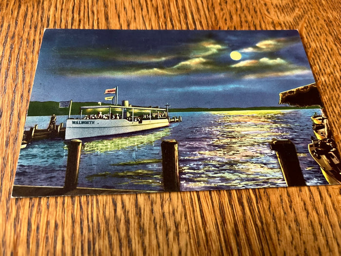 Moonlight on Lake Geneva 1959