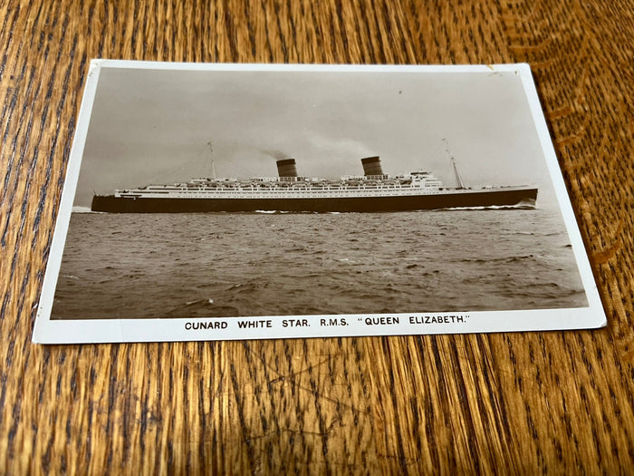 Cunard White Star Line RMS Queen Elizabeth