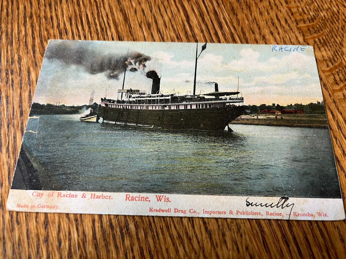 "City of Racine" in Harbor