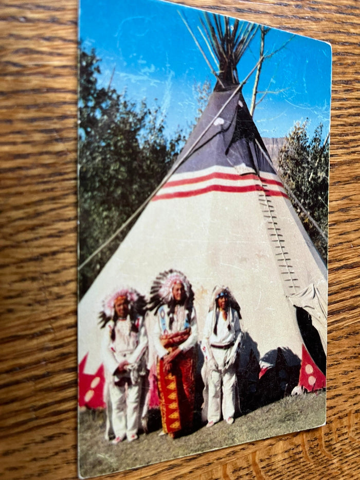 Indian Braves & Tepee