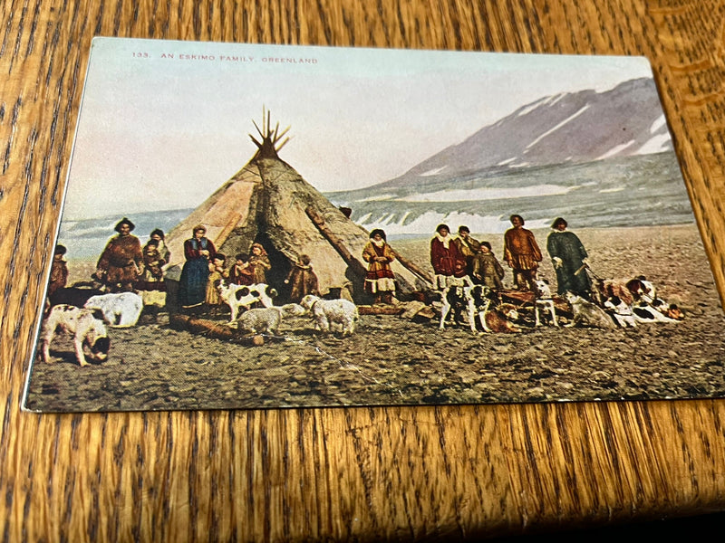 Eskimo Family in Greenland