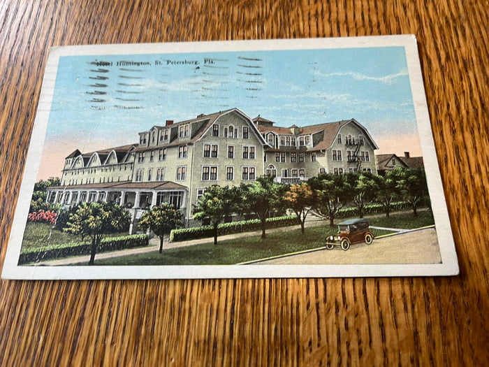 Hotel Huntington - St. Petersburg 1927