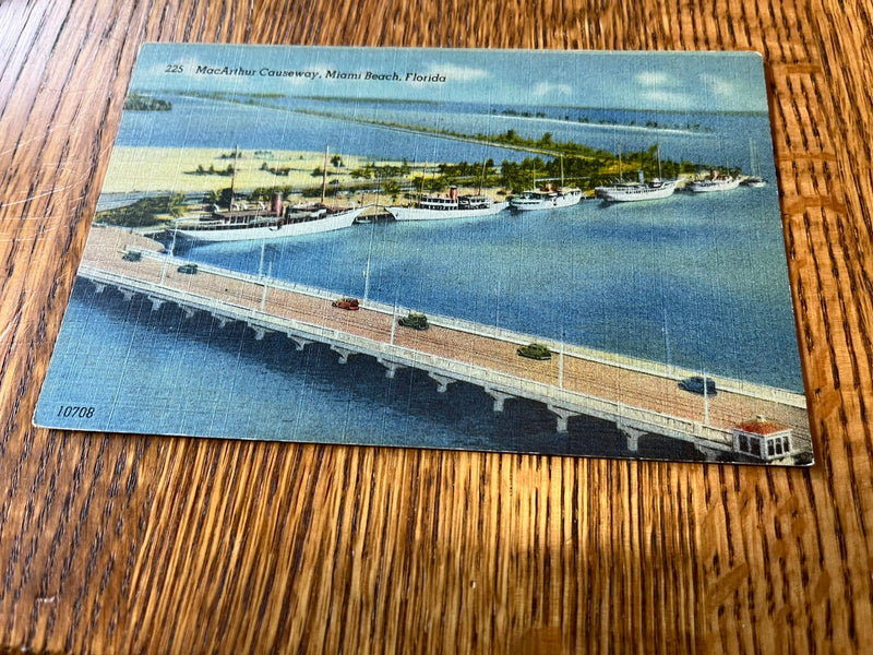 MacArthur Causeway 1948 ca.