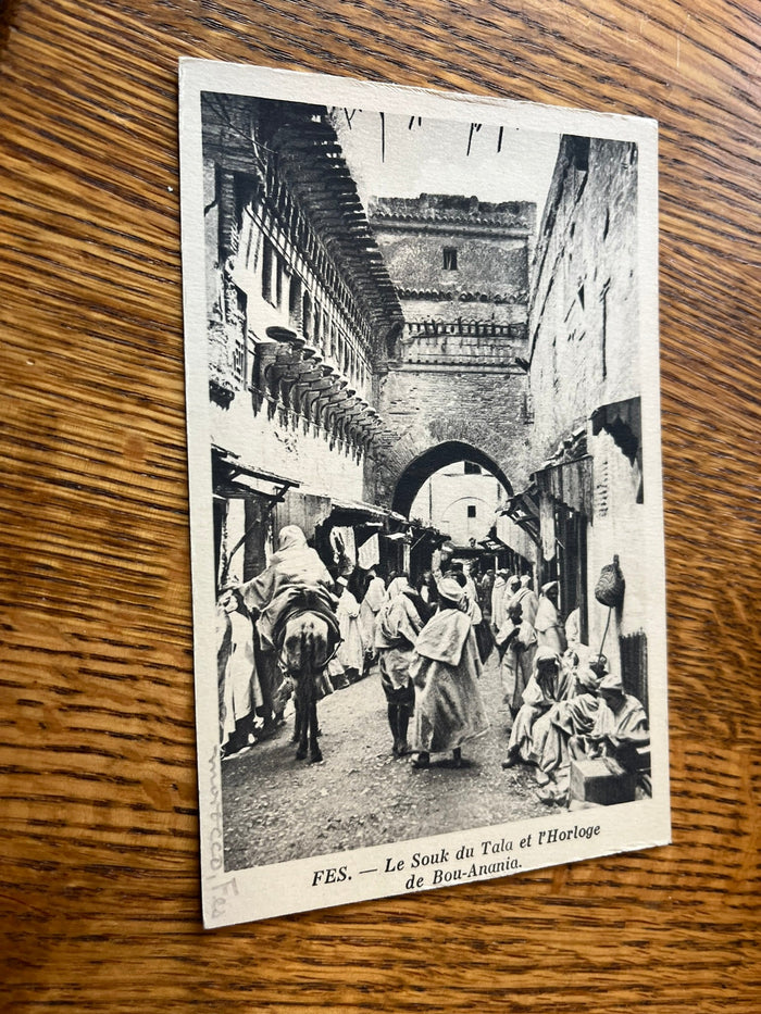 Le Souk du Tala et L'Horloge de Bou-Anamia - Morocco