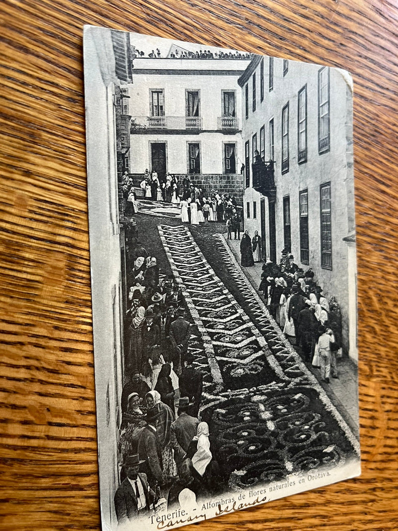 Tenerife - Avenue of Flowers 1913