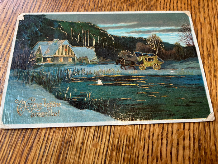 Holiday card. Austria - 1913