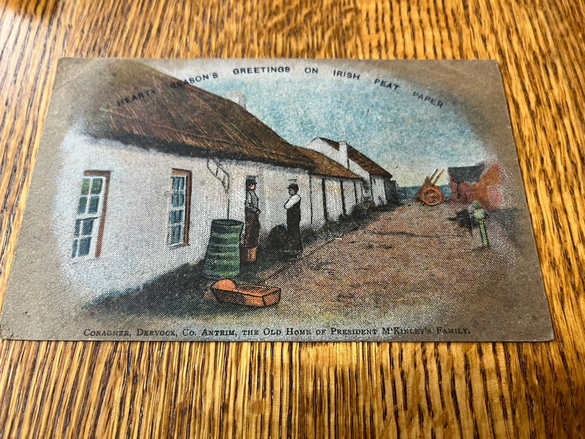 Hearty Seasons Greetings - Irish Peat Paper