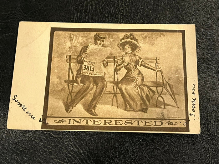 Romantic  postcard