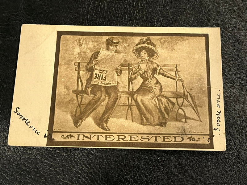Romantic  postcard