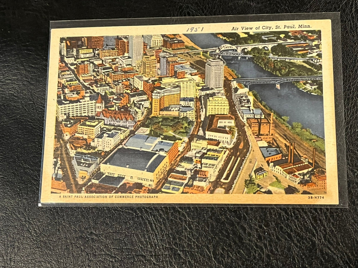 Air View of St. Paul, Minnesota 1951
