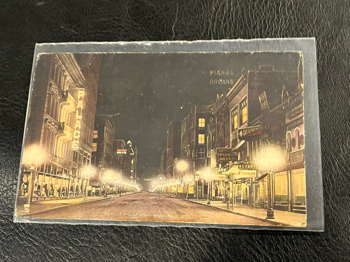 Nicollet Avenue at Night - Minneapolis