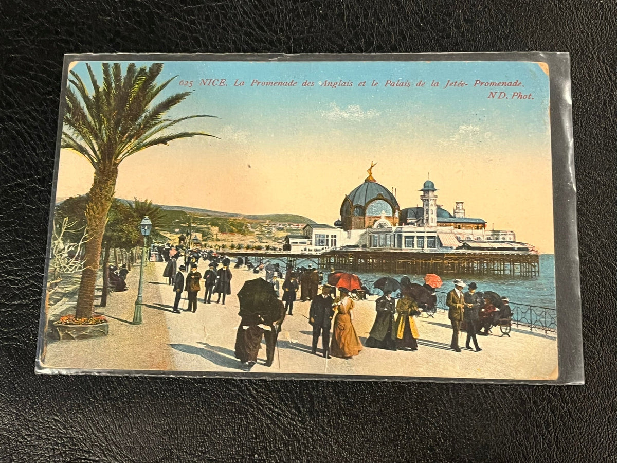 The Promenade - Nice  France.  1912