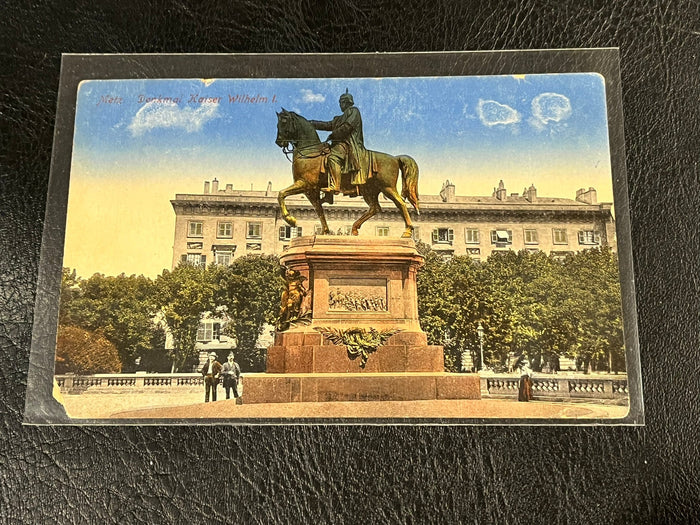 Metz Germany - Kaiser Wilhelm I Statue 1919