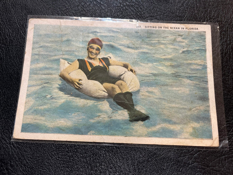 Sitting on the Ocean in Florida1922