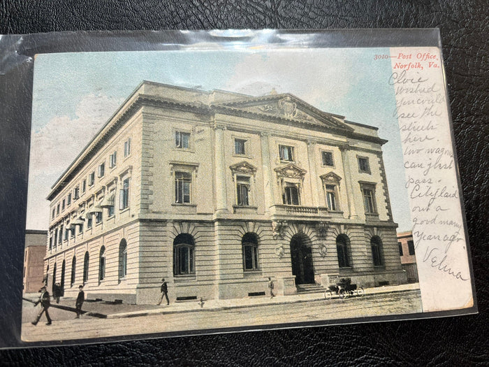 Norfolk Virginia Post Office. 1907