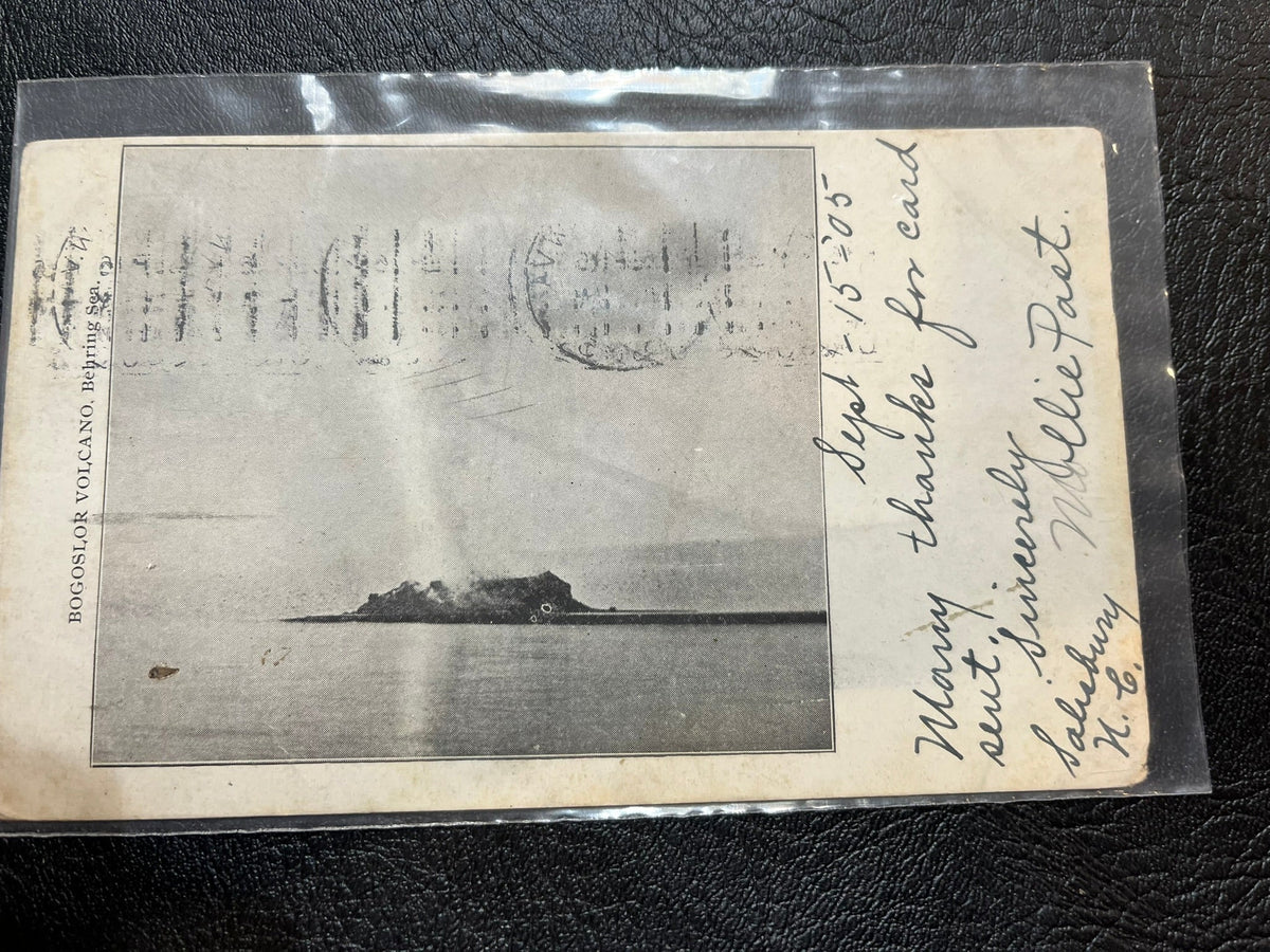 Bogoslor Volcano - Bering Sea  1905