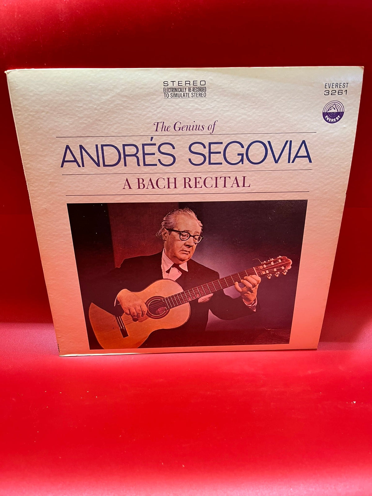 The Genius of Andres Segovia - A Bach Recital